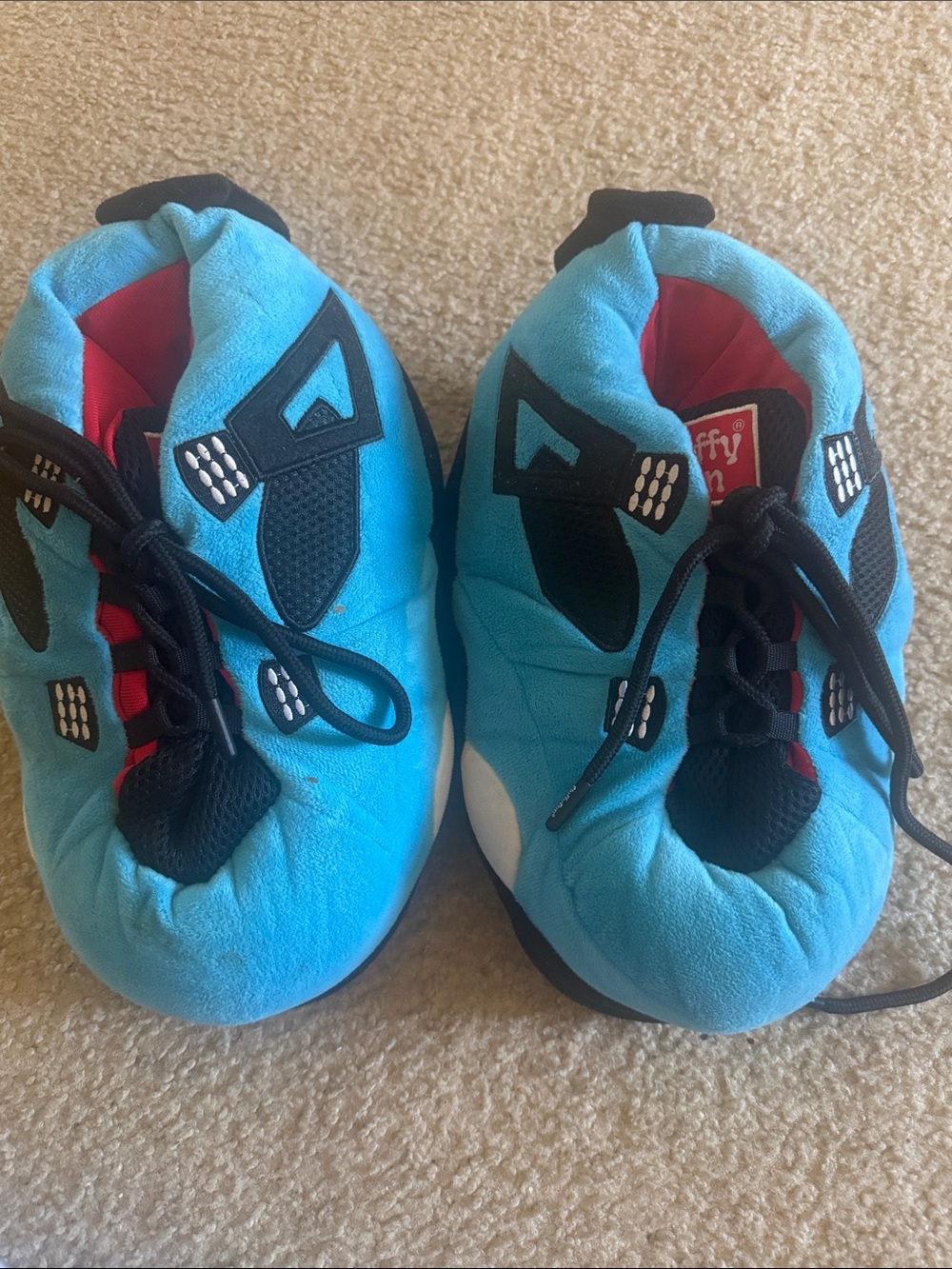 Kids Plush Sneakers slippers